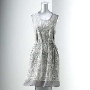 Simply Vera - Vera Wang lace and slip dress